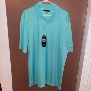 Greg Norman Collection Teal Polo Shirt